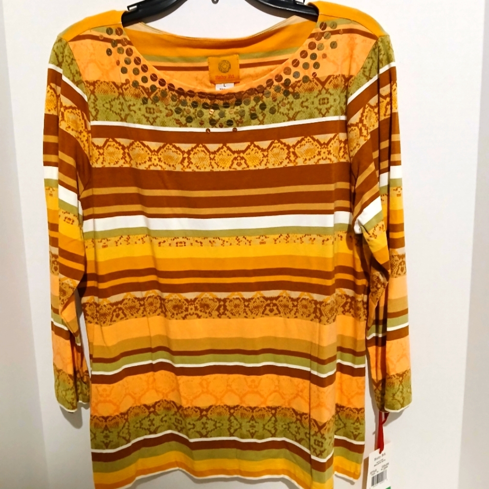 Ruby Rd. Long sleeve Top